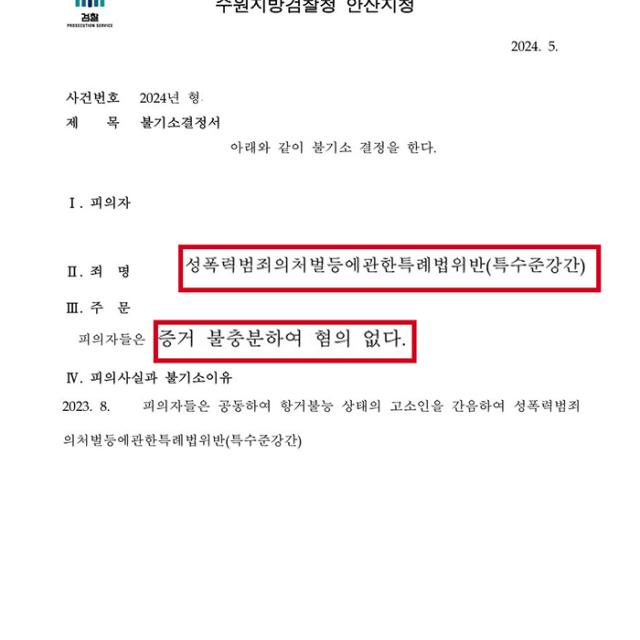 [불기소] 특수준강간 | 준강간이 발생한 장소에 있었다는 이유로 기소된 억울한 사건, 무혐의